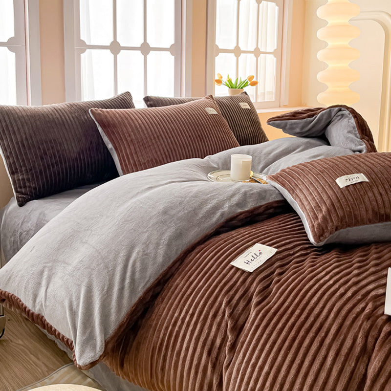 Velvet Duvets Set