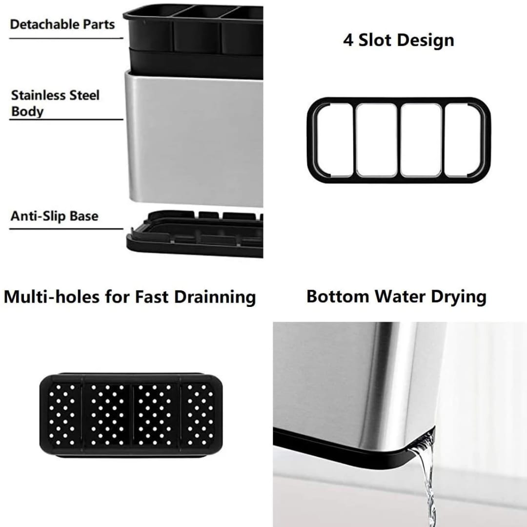 Stainless Steel Cutlery Holder
